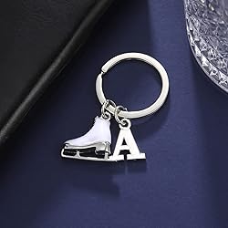 LIKGREAT Ice Skate Keychain Figure Skating