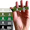 Rising Warrior Resistance Bands - 5 Finger Grip Training for Strength Expansion | Ideal for Extensor, Forearm, Hand, and Finger Exercises | Perfect for Rehabilitation Hand Therapy