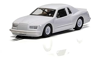 Scalextric Thunderbird Undecorated White 1:32 Slot Race Car C4077
