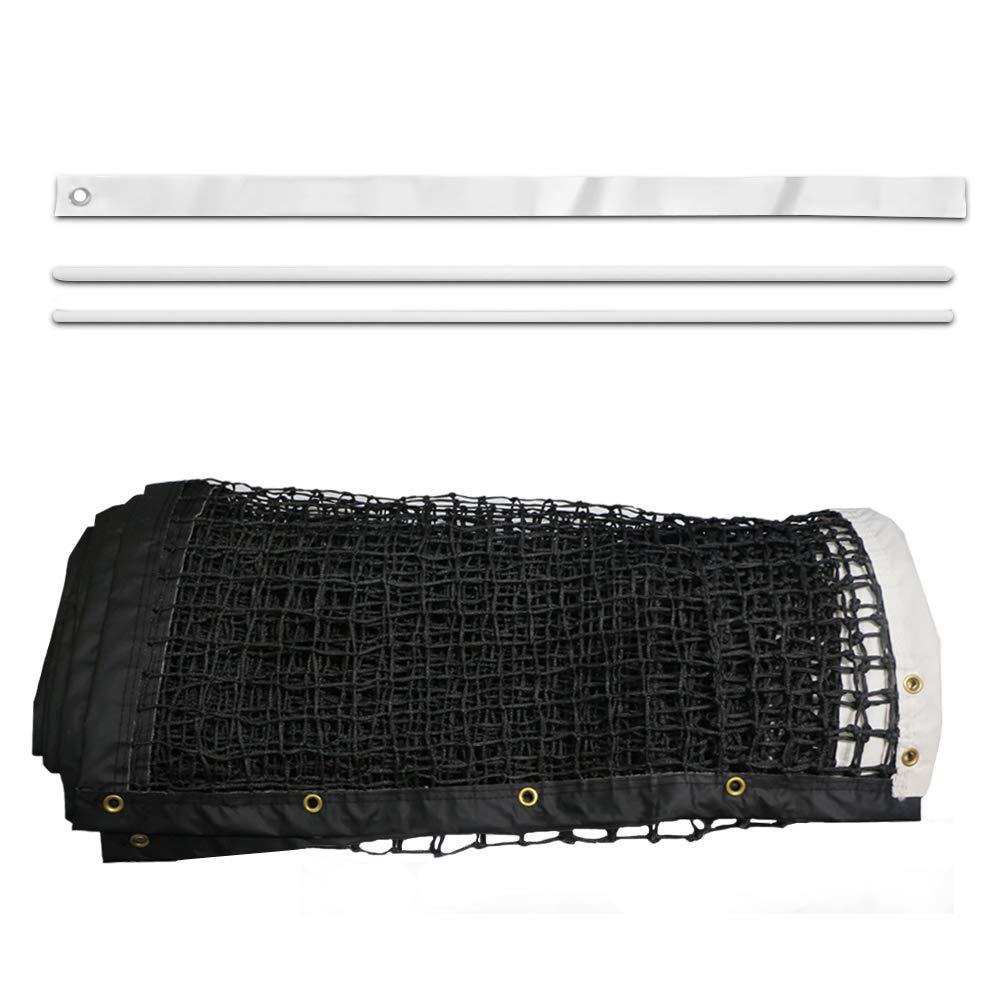 Aoneky 42' Outdoor Replacement Professional Tennis Court Net - 4 mm Double Braided