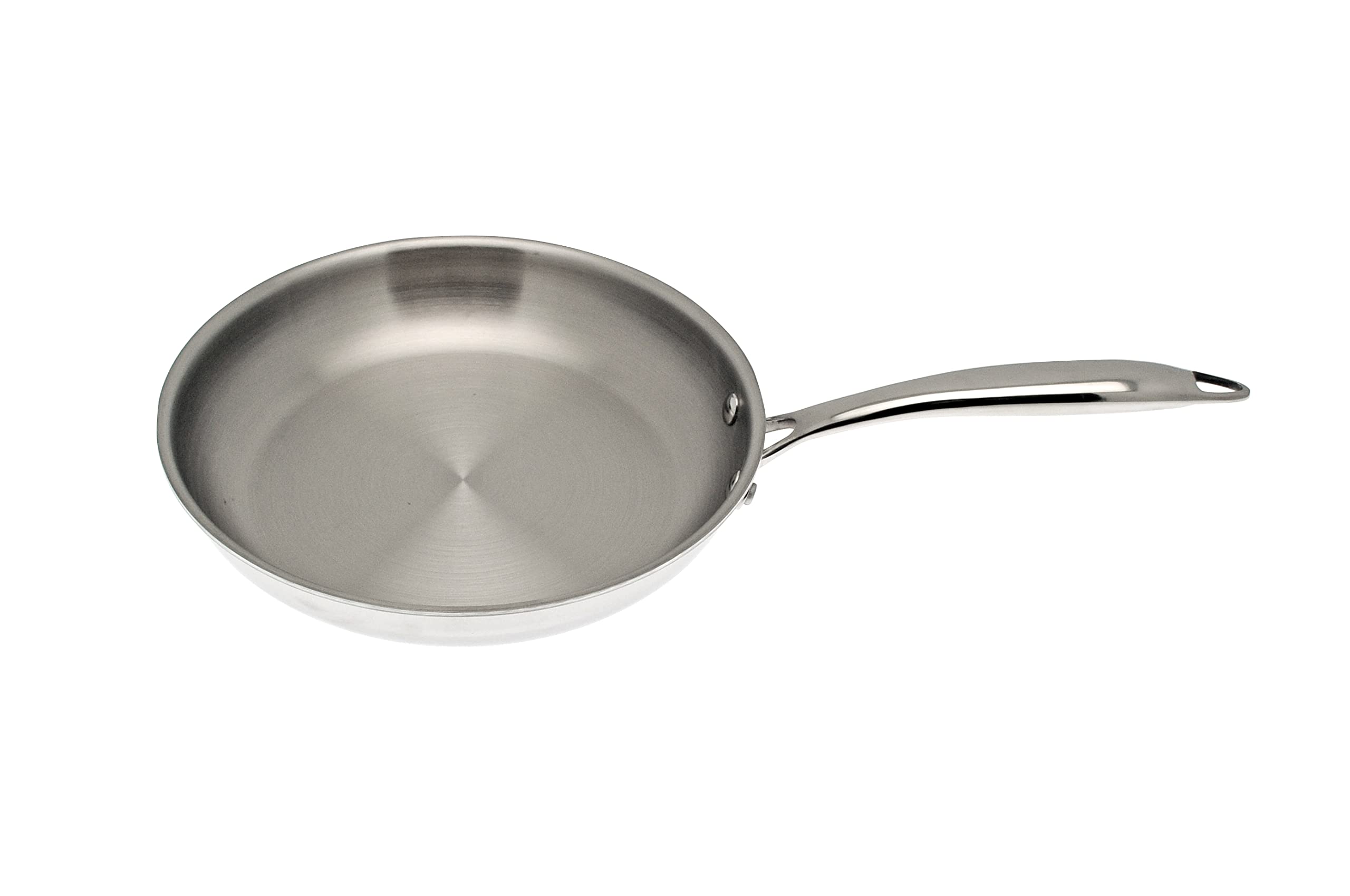 Ignite Cookware 24cm Frying Pan Tri-Ply Stainless Steel Fry Pan | Suitable for All Hob Types Including Induction