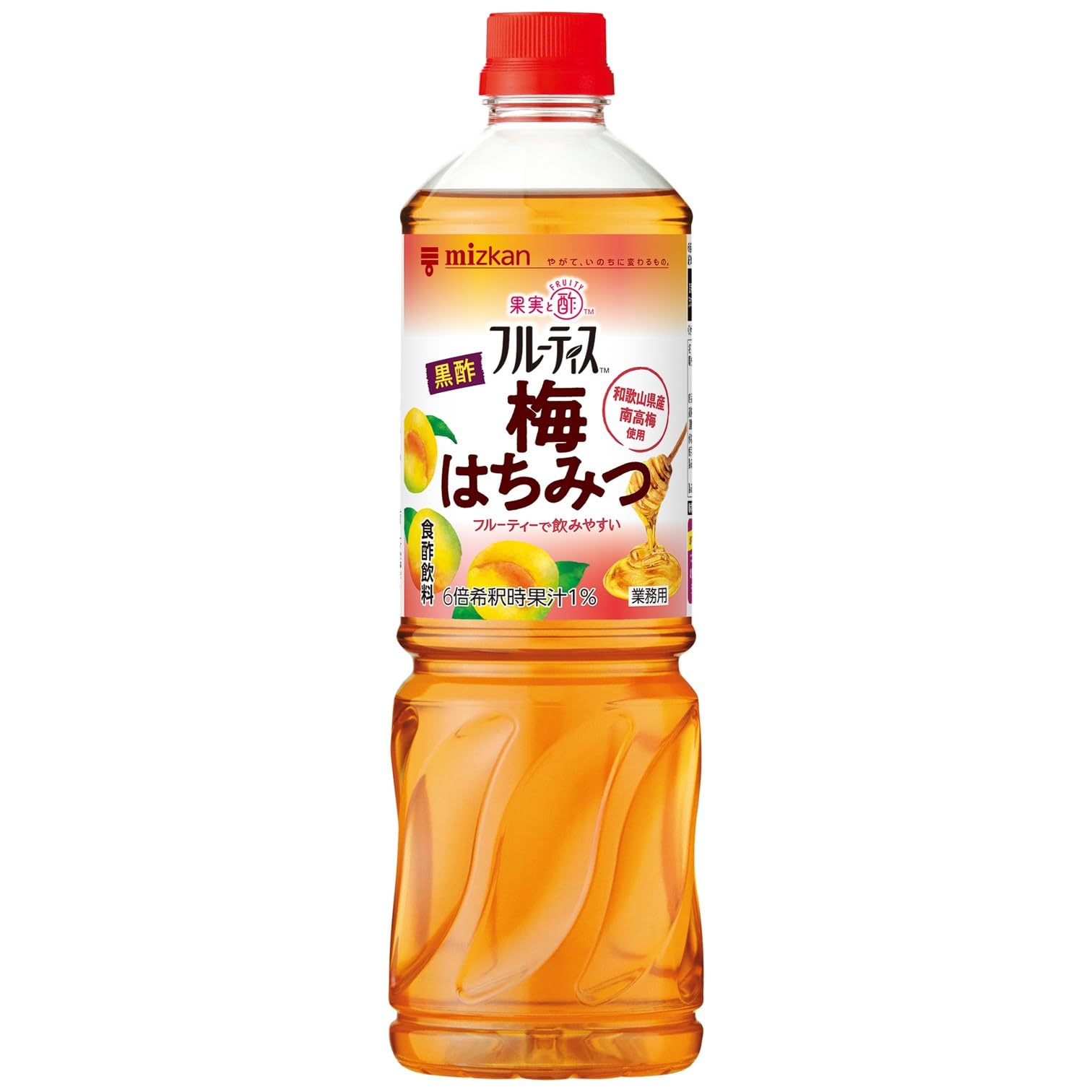 ミツカン 業務用 フルーティス 黒酢 梅はちみつ 1000ml (6倍濃縮タイプ) 飲むお酢商品画像