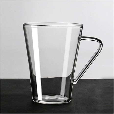 Amazon エスプレッソカップ 透明なガラスのコーヒーカップ耐熱大容量マグカップエスプレッソコーヒーカップのホームオフィスのガラスカップティーカップ 11 2オンス カプチーノカップ デミタスカップ エスプレッソカップ オンライン通販