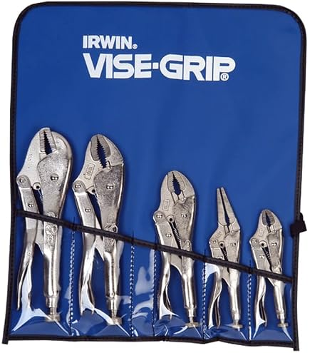 Kit De 10 Alicates De Presión De Mandíbula Curva Milwaukee 48-22-3690 – Calidad Profesional