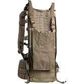 Eberlestock Modframe Hunting Pack Frame &ndash; Ultra-Durable, Lightweight Modular Backpack System &ndash; Adjustable Fit, Load Shelf, and Compression Straps &ndash; Compatible with EMOD Accessories &ndash; Military Green