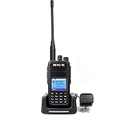 Retevis RT3S DMR Radio, Dual Band Radio, Digital 2 Way Radio, Dual Time Slot 2000mAh Dual Band Scanning SMS Emergency Alarm, 