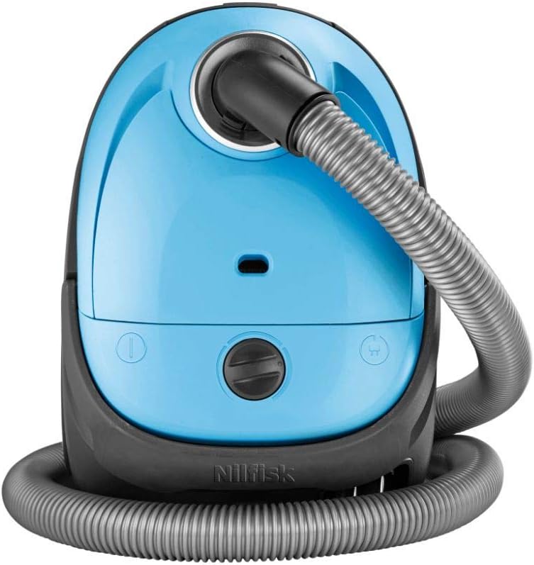 Nilfisk 128390112 Aspirador de Trineo One LBB10P05A-HB15 Basic, 3 litros, 77 Decibeles, Plástico, Celeste