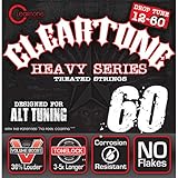 Cleartone Electric .012-.060 Drop C Strings