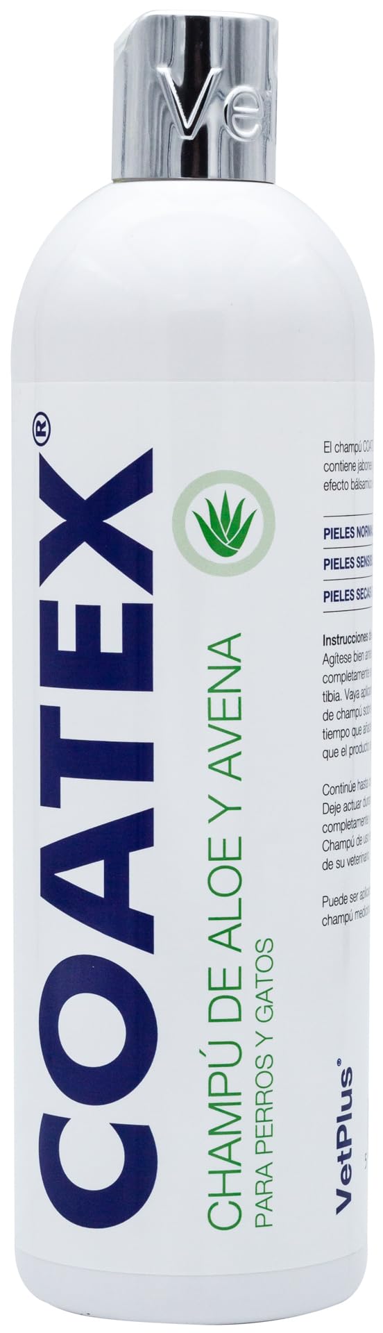 VetPlus Coatex Aloe and Oatmeal Shampoo - 500 ml
