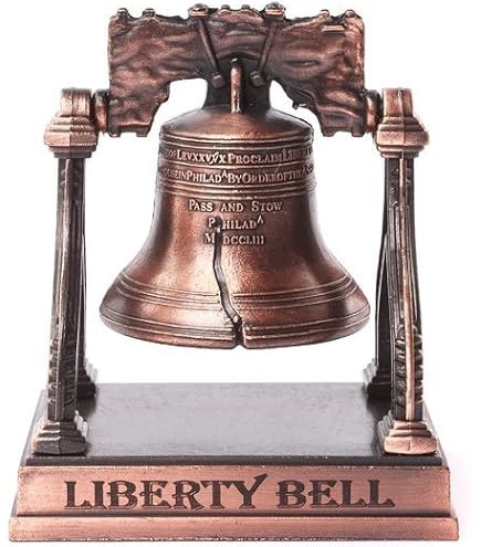 Amazon.com : Treasure Gurus Bronze Metal Liberty Bell Novelty