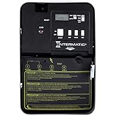 Intermatic EH10 Electric Water Heater Time Switch, 7-Day, 42 Events | To-the-Minute Weekly Scheduling with External Override, Cuts Water Heating Costs During Off-Peak Hours