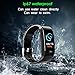 2018 New Updated Fitness Tracker with Pedometer Heart Rate Monitor Calories Burned Smart Bracelet Bluetooth IP67 Waterproof Color Screen for Android and IOS Iphone Kids Men Women