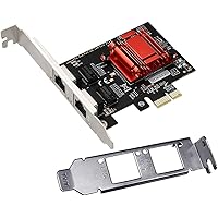 Dual-Port PCIe Gigabit Network Card 1000M PCI Express Ethernet Adapter with Intel 82575/82576 Two Ports LAN NIC Card for Supp