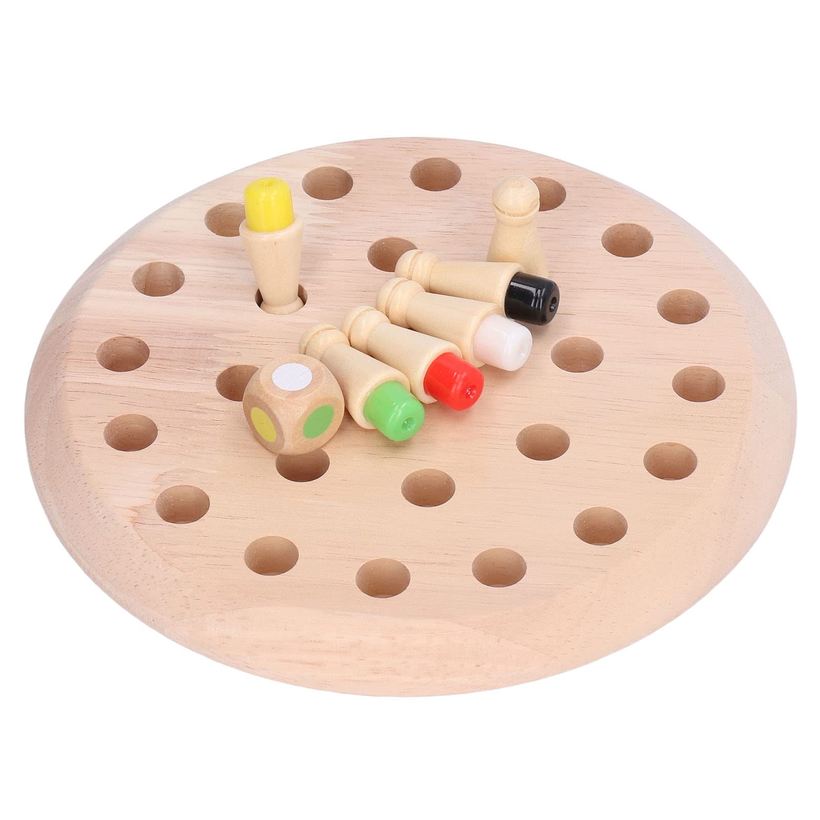 Dilwe Wooden Memory Matchstick Chess Game, Enhancement Ability, Funny Interaction Early Education Block Board Game for Boys GirlsPuzzle, puzzle, DIY educational toys