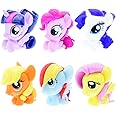 Mash'Ems Fash'Ems - My Little Pony 4 Pack (4 Blind Capsules Per Order) Squishy Collectible Toy for 48 months to 180 months