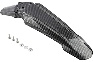 ABCERRSI Sur Ron Front Fender,Imitation Carbon Fiber Dirt Bike Front Fender for Light Bee Sur-Ron Front Fork