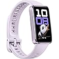 HUAWEI Band 10 Smartwatch with AI-Powered Fitness Monitoring, Pro-Level Sleep Analysis, Emotional Wellbeing Assistant,Streamlined Metallic Design,Fast Charging,iOS Android (Band 10, Purple)