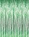 ShinyBeauty® Green-Foil-Fringe-Curtain-3FTX8FT Metallic Shiny Curtain/Backdrop for Party Photo Backdrop