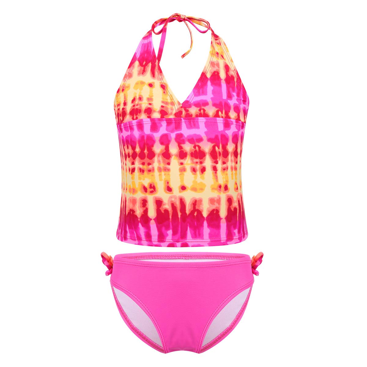 tie dye girls bathing suit