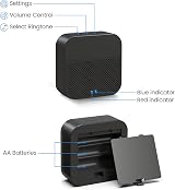 XTU Wireless Chime for J7/J9/J10 Video Doorbells Indoor Doorbell Chime view 7