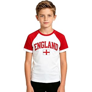 SEHIOZNI Soccer Shirt for Kids 2026 USA Canada Mexico Flags Graphic T-Shirt Funny Soccer Jersey Short Sleeve Tees Tops