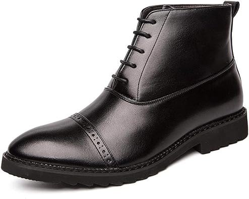 Amazon Com Autumn Winter Men Boots Leather Men Ankle Boots Men S