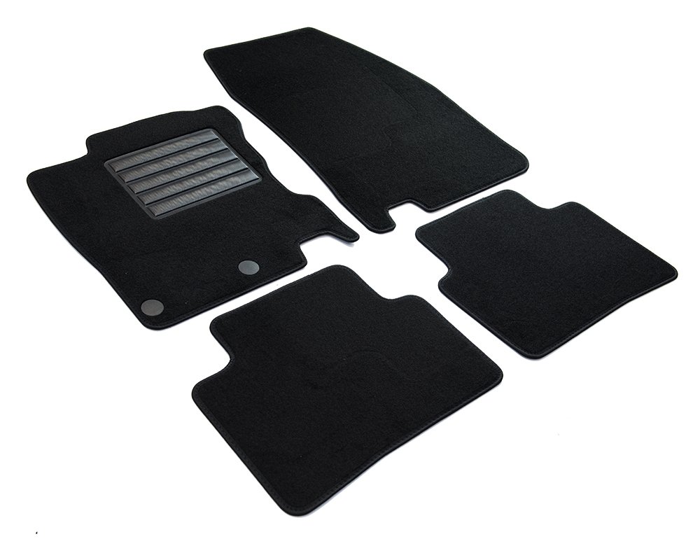 MDM SP-4445 Floor Mats Velour Car Mat for Nissan Qashqai II 02.2014>05.2021