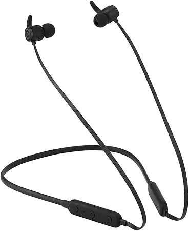 Amazon Co Jp Bluetoothヘッドフォン ヘッドセット ネックバンドイヤホン 磁気 ネックバンド 10時間使用時間 マイク付き ノイズキャンセリング Bluetoothデバイスと互換性 黒い 家電 カメラ