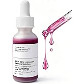‌Advanced AHA 30% + BHA 2% Exfoliating Serum: Unclogs Pores, Brightens Dullness, Controls Oil & Acne. Improves Rough Skin Texture for Smoother, Clearer, Glowing Complexion