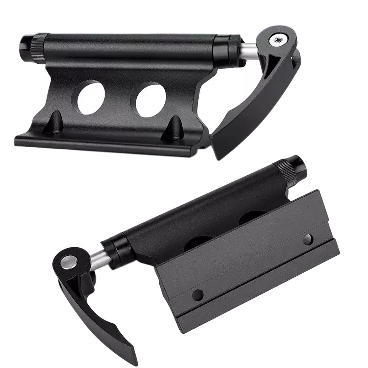 Kensbro 2 Pcs Bicycle Fork Mount Bracket, Car Bike Bracket, Bicycle Fork Bracket, Front Fork Mount for Bike - Quick Release (Black)