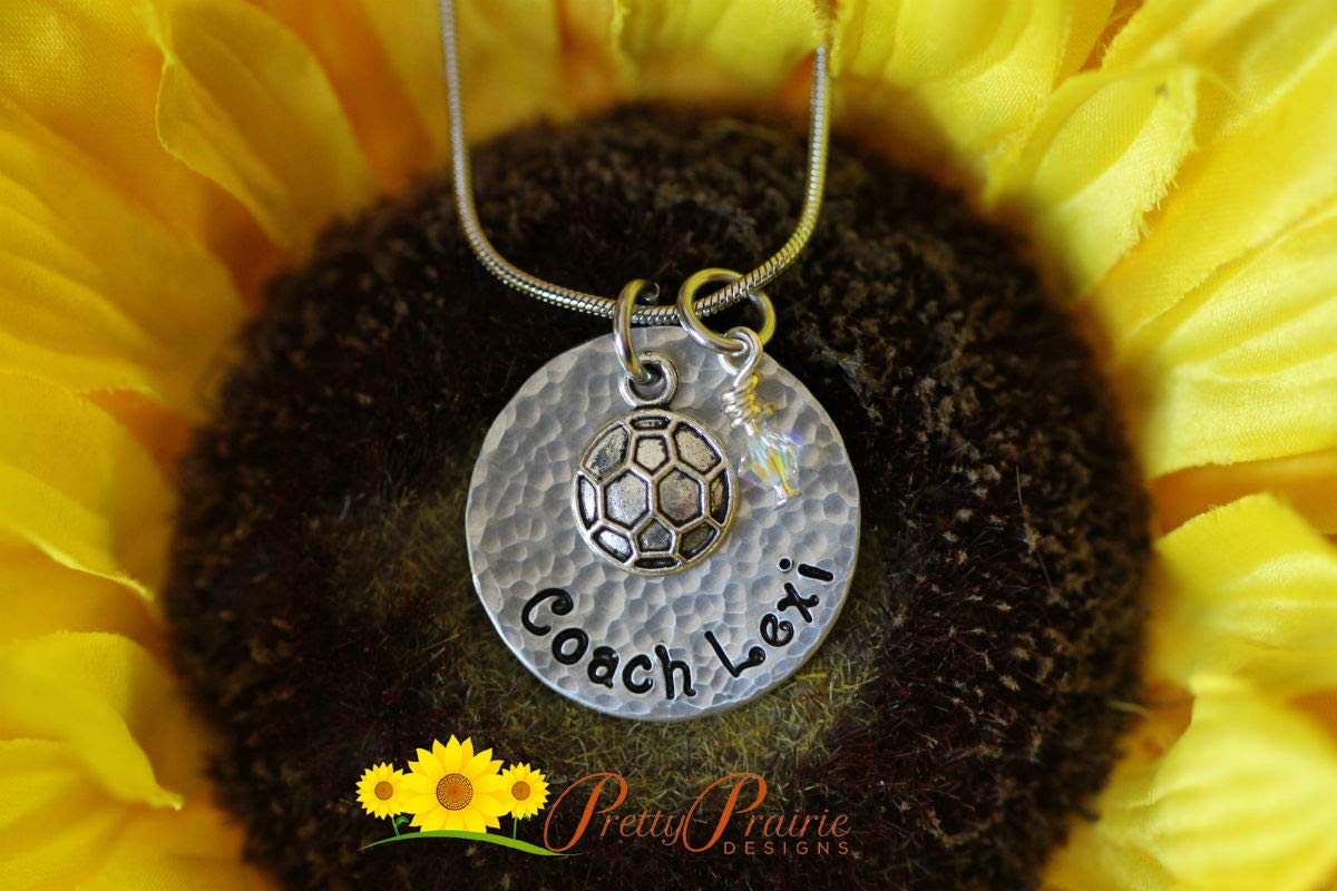Girls Soccer Gifts, Soccer Team Necklace, Soccer Team