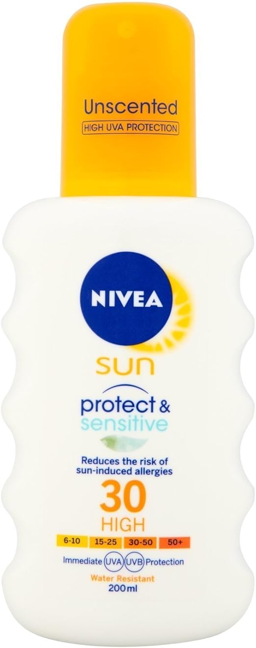 nivea sensitive sun cream