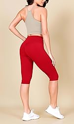 ODODOS ODLEX 2-Pack High Waist Knee Length Workout