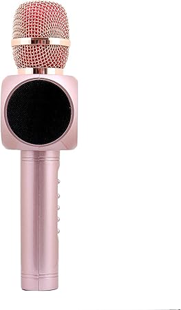 Amazon カラオケマイク ポータブルスピーカー 高音質カラオケ機器 女の子 男の子 子どものマイク おもちゃ 女性 人気 誕生日 クリスマスプレゼント ギフト Bluetoothで簡単に接続 Android Iphoneに対応 カラオケ おもちゃ
