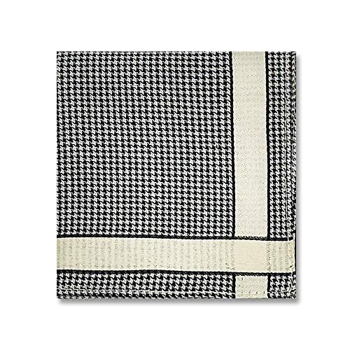 Handkerchiefs Mens 100% Cotton Soft 6 Piece Gift Set by Zenssia