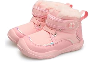 Centipede Demon Toddler Boots Boys Girls Winter Boots Waterproof Fleece Kids Snow Boots Faux Fur Booties Warm Walking Shoes for Indoor Outdoor
