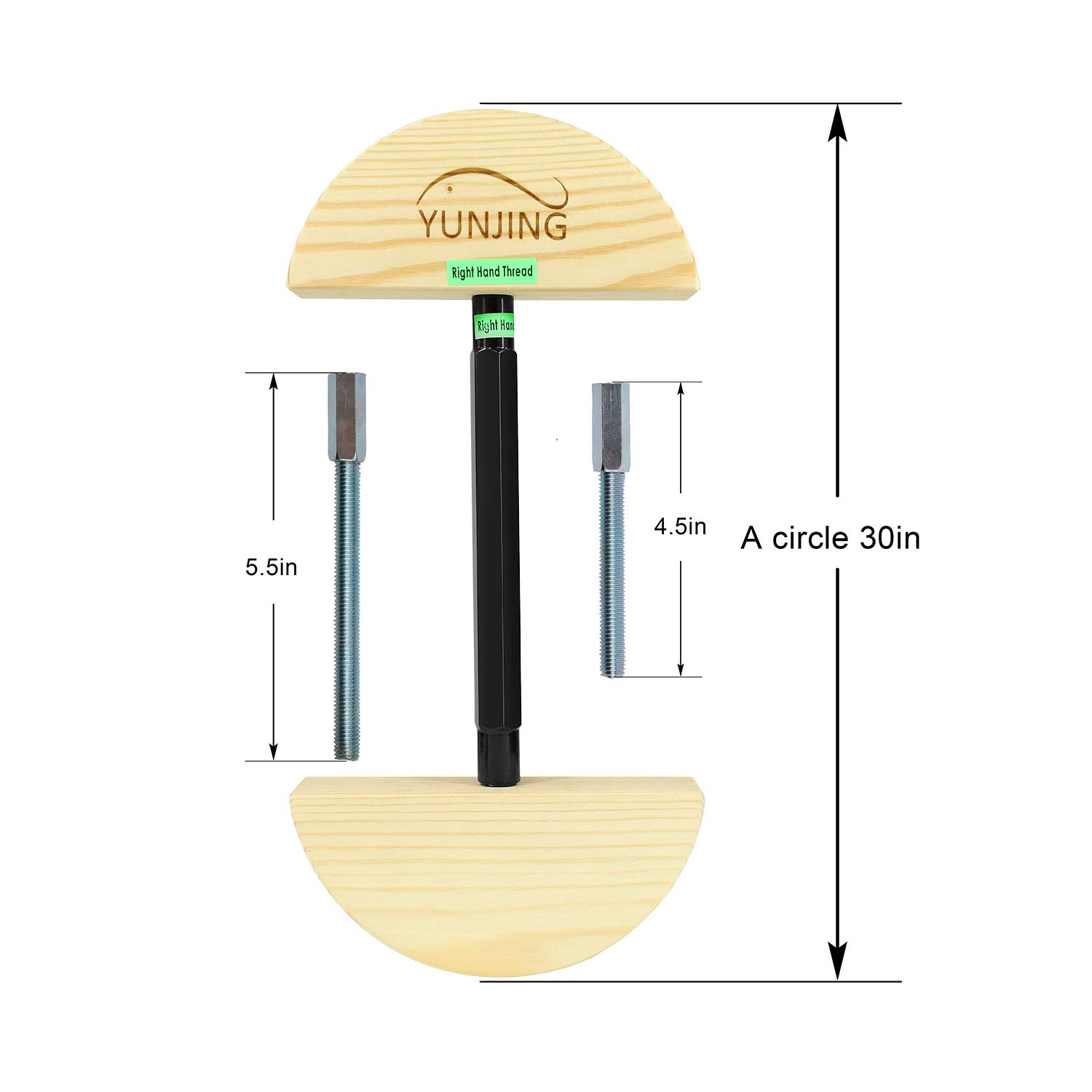 YUNJING Pant Stretchers, Pant Waistband Stretcher, Heavy Duty-Easy to Use-30 to 59\