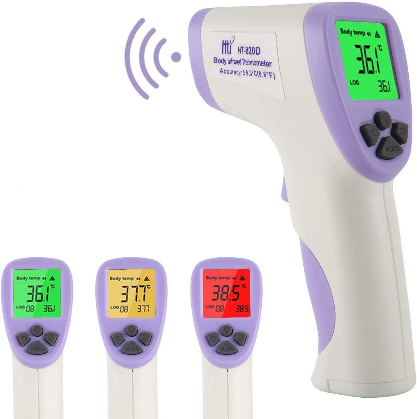Thermometer Forehead Thermometer Accurate Instant Readings No Contactal Digital Infrared Professional Thermometer