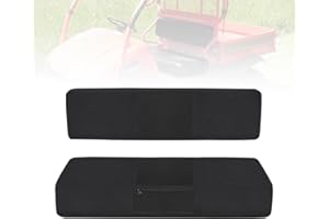 smotrcc Mule 610 Seat Cover - Waterproof PU Coatin Compatible with Kawasaki Mule 600/610 4x4 XC/Mule SX, UTV Bench Seat Cover Accessories