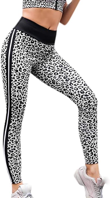 leopard sports leggings