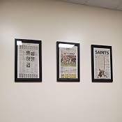 CreativePF [8x30bk-b] Black Horizontal 7x9 Triple Diploma Frame With 3 Opening Black Matting Holds 3 7x9 Inch Documents With Installed Wall Hanger