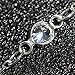 Lariatneck Y Lariat Necklaces for Women Long Drop Silver CZ Station Y Necklace Chain
