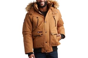 CANADA WEATHER GEAR Men’s Big & Tall Winter Jacket - Heavyweight Bomber Parka Coat Jacket for Big and Tall Men (Sizes: M-5X)