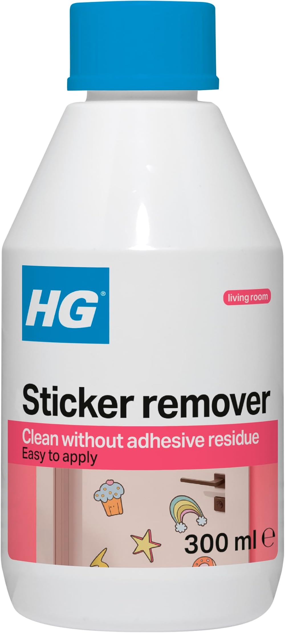 HG Sticker Remover 300ml Glue & Adhesive Cleaner Tar & Oil Stain