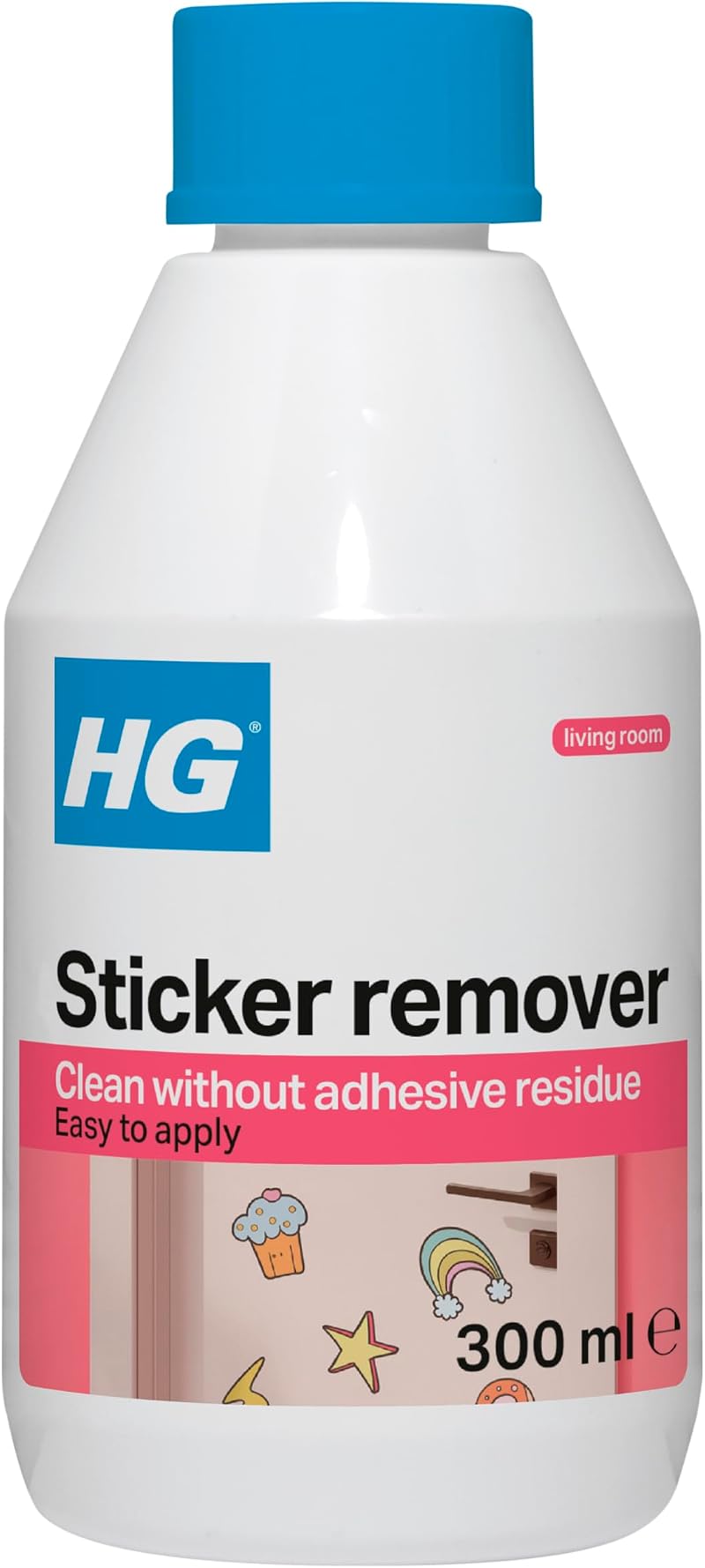 HG Sticker Remover 300ml Glue & Adhesive Cleaner Tar & Oil Stain