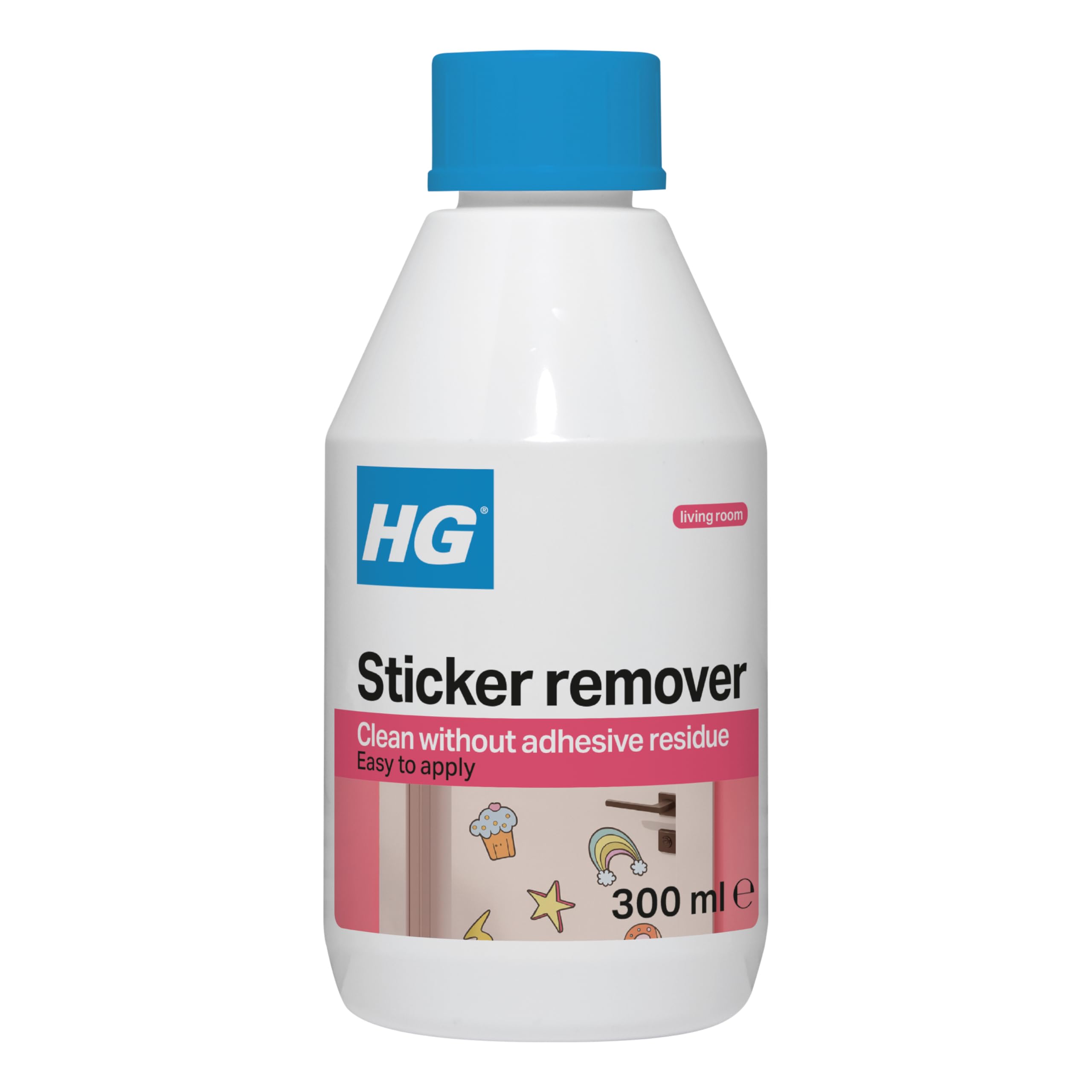 HG Sticker Remover, Glue & Adhesive Cleaner, Tar & Oil Stain Remover – 300ml