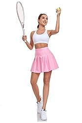 Pleated Skirt for Girls Pink School Uniform Mini