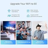 TP-Link Deco XE75 Pro AXE5400 Wi-Fi 6E Tri-Band Mesh Whole Home Add-on Unit view 6