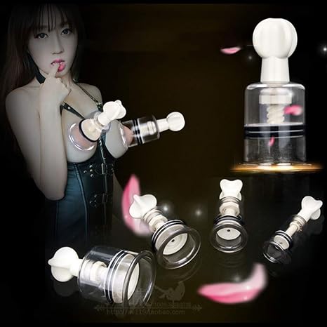 wetwgvsa Nippelsauger Nipple Sucker Klitoris Sauger 1 Stück Nippelsauger Paar Brustwarzensauger Bondage oder Schröpfen 4 Größ