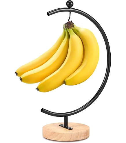 Porte-bananes En Plastique Forme Singe – Déco Cuisine Amusante, Support Pour Fruits